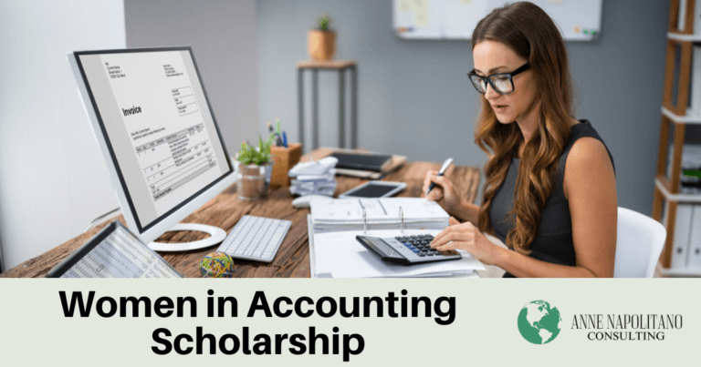 Anne Napolitano Consulting Women in Accounting Scholarship