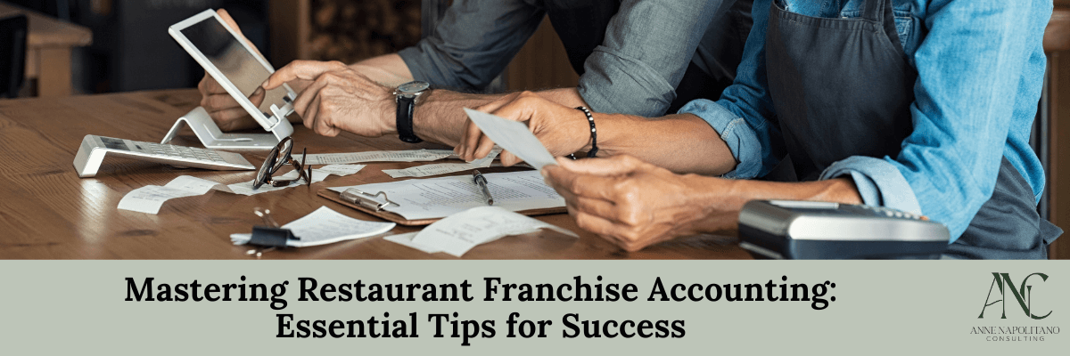 restaurant franchise accounting