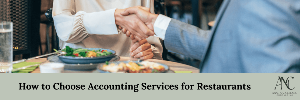 how to choose accounting services for restaurants